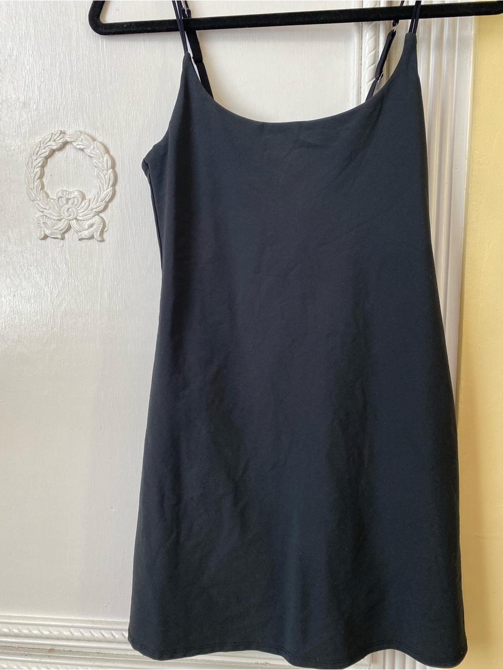 Abercrombie & Fitch Black Mini Slip Dress